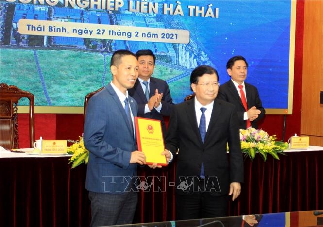 Thai Binh  favoriser les investissements dans la zone industrielle de Lien Ha Thai